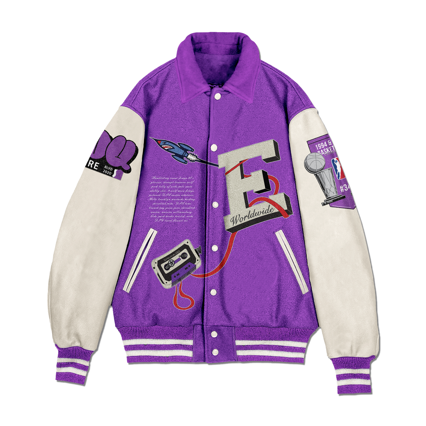 Screwston Varsity Jacket